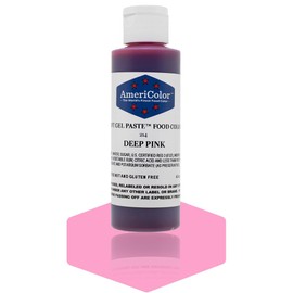 Americolor Soft Gel Paste Food Color, 4.5-Ounce, Deep Pink