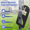 TNCZHYLX T Post Puller Fence Post Puller, Farm Equipment Tractor