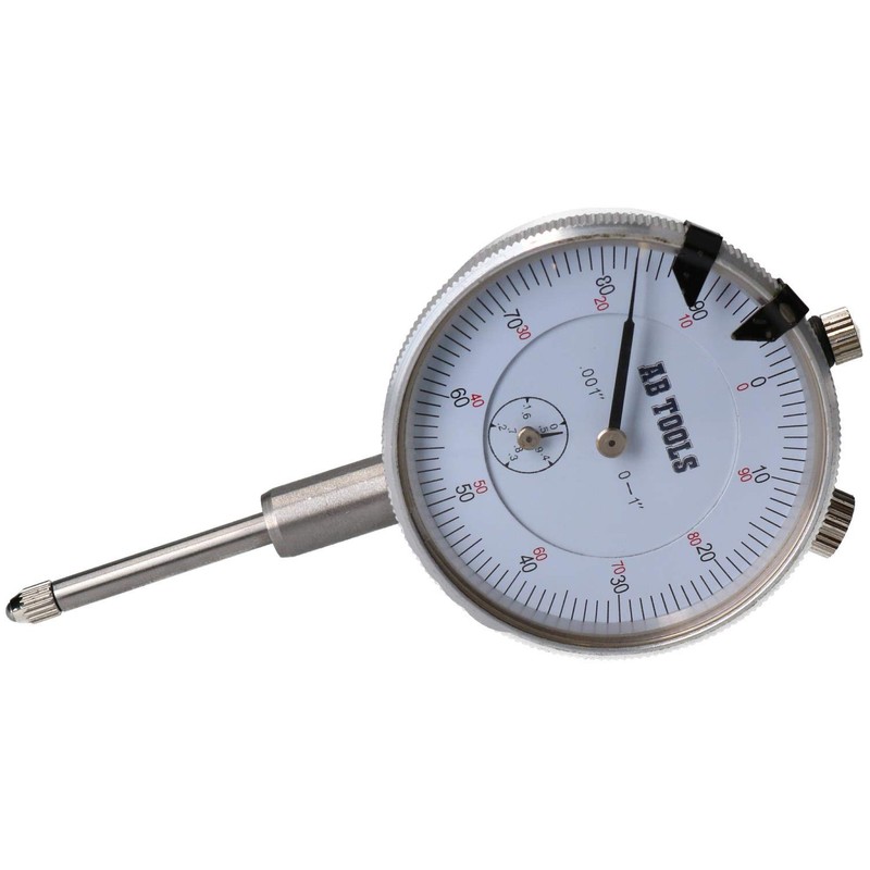 Imperial Dial Test Indicator DTI Gauge/Clock Gauge Measuring Precision 0-1"