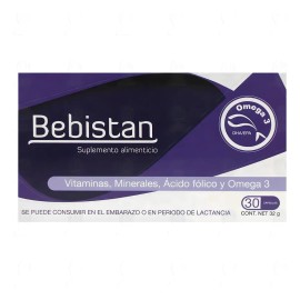 Suplemento Bebistan Sabor Ninguno 32g Cápsulas
