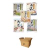 J-Basket Japanese Noodles 5-Pack Set - Ramen, Udon, Somen, Buckwheat,