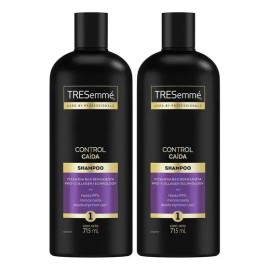 2 Shampoo Tresemmé Control Caída 715ml