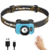 EverBrite Rechargeable Headlamp, 600 Lumen Head Lamp for Adults, 4