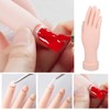 Training Hand Nail Hand Mannequin for Practice (Bendable - Positionable)