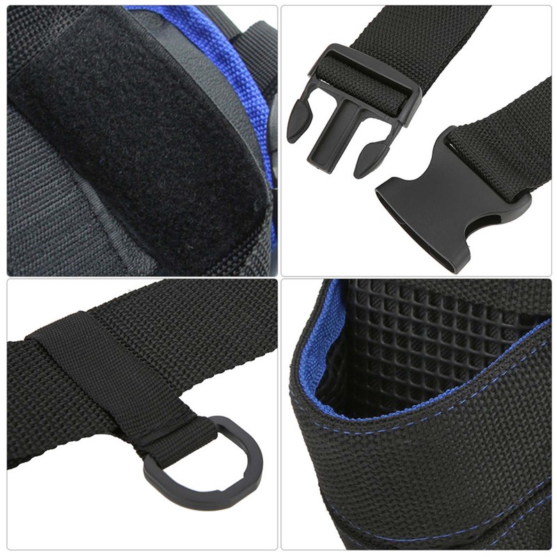 Lightweight Waist Fishing Rod Holder Oxford Fabric Belt Strap Angling