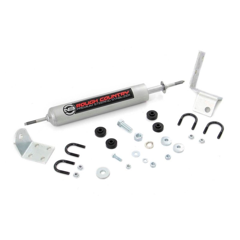 Rough Country N3 Steering Stabilizer for 1988-2006 Chevy/GMC Truck/SUV -