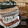 Nora's Nursery Cloth Diapers 7 Pack with 7 Inserts &