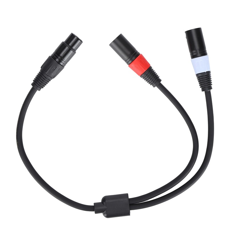 JORINDO 5‑Pin XLR Female to Double 3‑Pin XLR Male Cable
