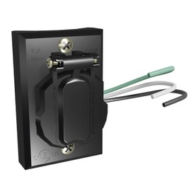 Solus SCO-338 120V Grounded Convenience Electrical Outlet for Outdoor Lamp Post and Poles, Energy Saving and Weather Resistant, UL Listed, Black, Pack of 2