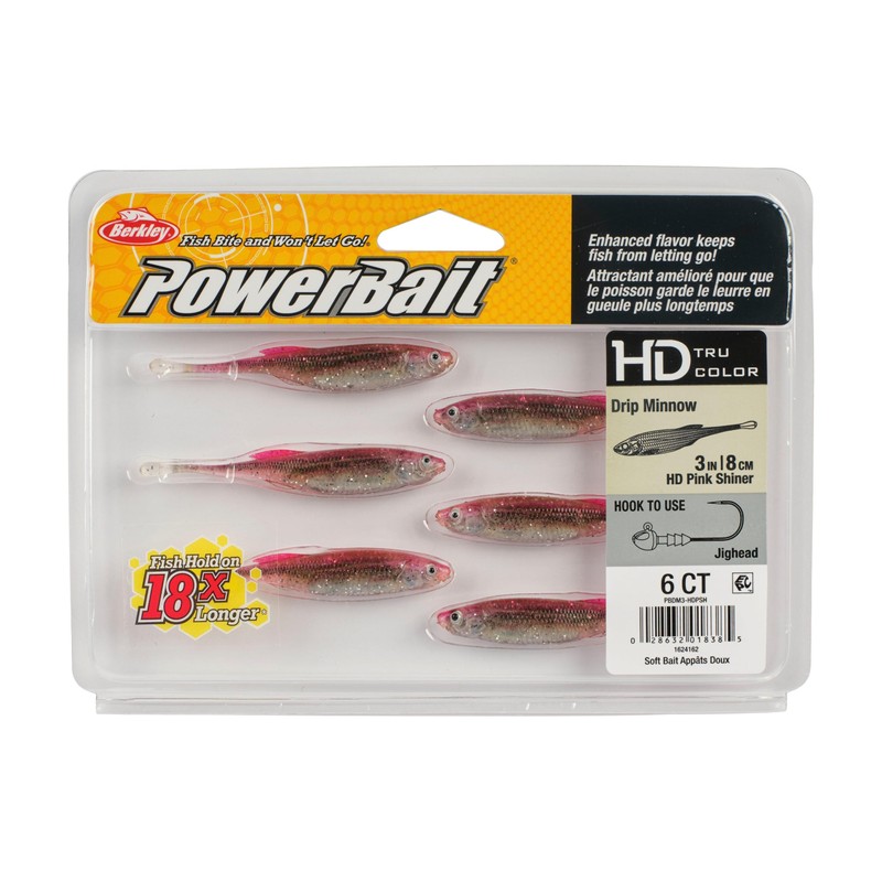Berkley PowerBait Drip Minnow Fishing Soft Bait