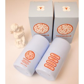 Topicals High Roller AHA/BHA Razor Bump Tonic for Smooth Clear Skin 50ml Aftershave Foam Formula:_3-pack