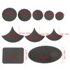 10Pcs Drum Mute Pad Volume Reduction Rubber Practice Silencer Mat