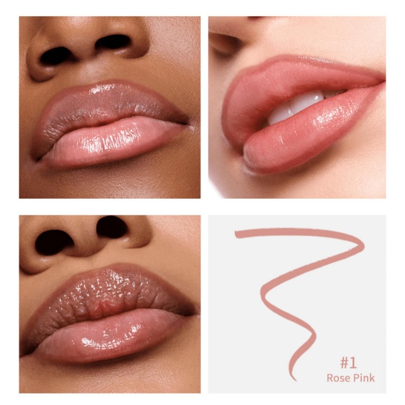 LaluluTek Peel-Off Lip Liner Stain - Rich & Anti-Smudge Formula