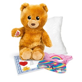 Casdon Build-A-Bear Workshop Furtastic Toy Bear & Outfit Assortment | Assorted Cuddly Toy Bear and Outfit for Children Aged 3+ | Ready to Stuff! | Filling, Heart, and Certificate Also Included