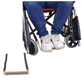 Wheelchair Foot Sling for Footrest Replacement Easy to Adjust Strap, Adjustable Foot Rest Strap, Wheel Walker Accessories Straps, Disabled, Pregnant Women, Injured Patients