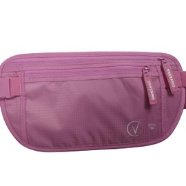 Money Belt for Travel - Security Fanny Pack for Phone, Money, Passport, & More with Anti Theft RFID Protection - Slim Under Clothes Hidden Wallet Holder Bag - Unisex Travel Waist Pouch for Women & Men