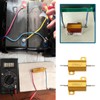 EMSea 10PCS Power Resistor Aluminum Shell Resistors 25W 6 Ohm/8