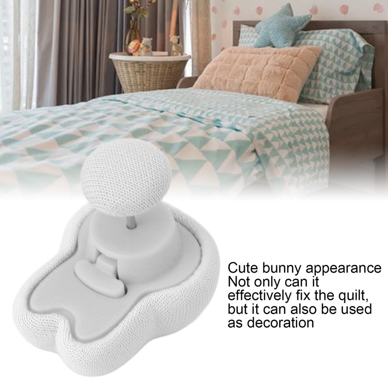 16PCS Duvet Clips for Comforter Inside Cute Bunny Duvet Pin