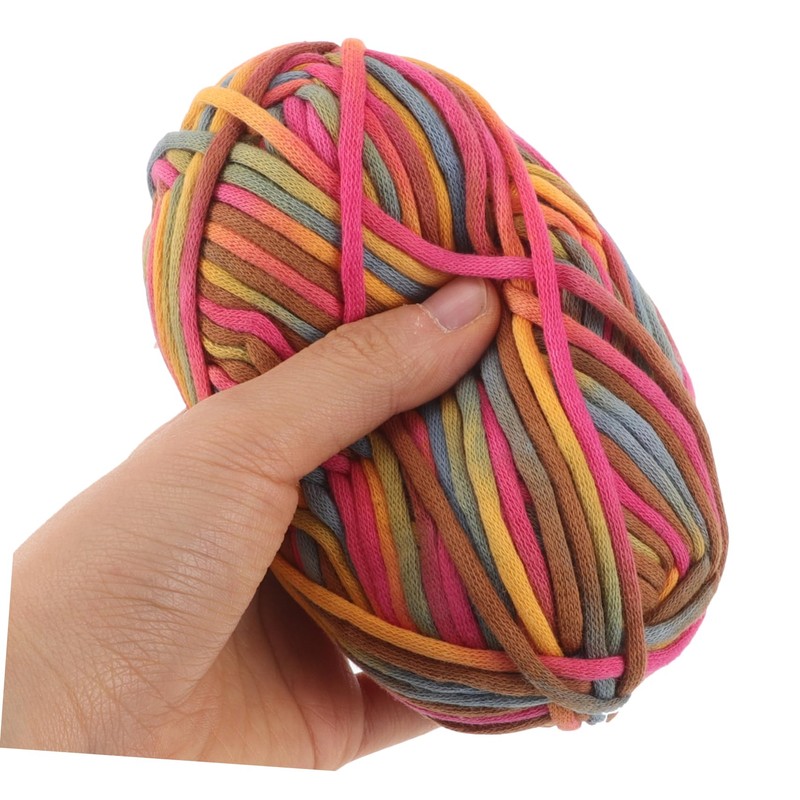 Tofficu Rainbow T Shirt Yarn for Beginners Soft Chunky Yarn