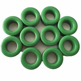 20pcs 18X10X7 Al 6-8uH Electronics Inductor Core Toroidal Inductor Ferrite Core Filter Ferrite Chokes Ferrite Ring MnZn Coated