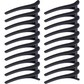 20 Pcs Hair Clips for Styling Sectioning, Duck Billed Hair Styling Clips, No Crease Hair Sectioning Clips for Salon and Home Use