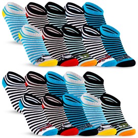 10 pairs of children's cotton socks, boys & girls - 10 pairs Boys 1, size: 35-38