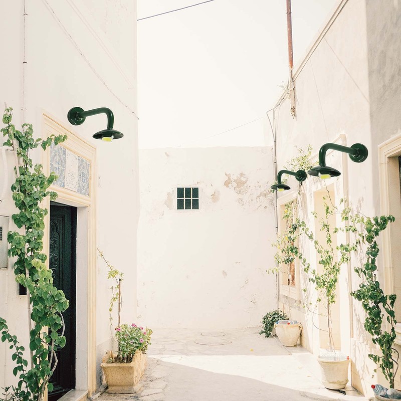 Evemodel 10pcs Model Railway 1:87 Hanging Lamp Outdoor Wall Goose