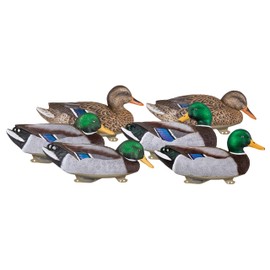 Flambeau Outdoors 1215GSD Gunning Series Mallard Decoys, Classic Floaters - 6-Pack