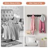 PMMASTO Coat Rack Wall Mounted, 4 "T Shaped Wall Hooks