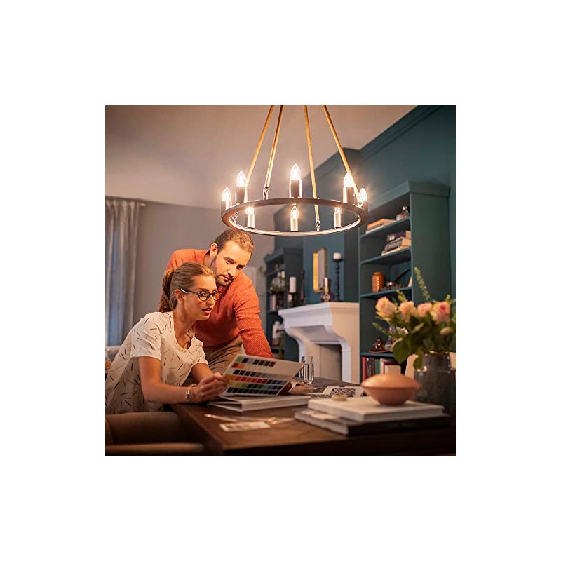 Philips LED Foco Filamento B11 base E14 luz fría