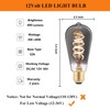 SHUWDKAR 12V Edison Bulb Low Voltage Warm White 2700K E26