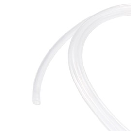 sourcing map PVC Transparenter Schlauch Vinylschlauch 2.5mm ID 4mm OD 5m Flexibles Leichtgewicht für Wasserschlauch, Luftleitung