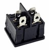 Rocker Switch Black Rocker Unlit 4 Pin 6A 250VAC Device