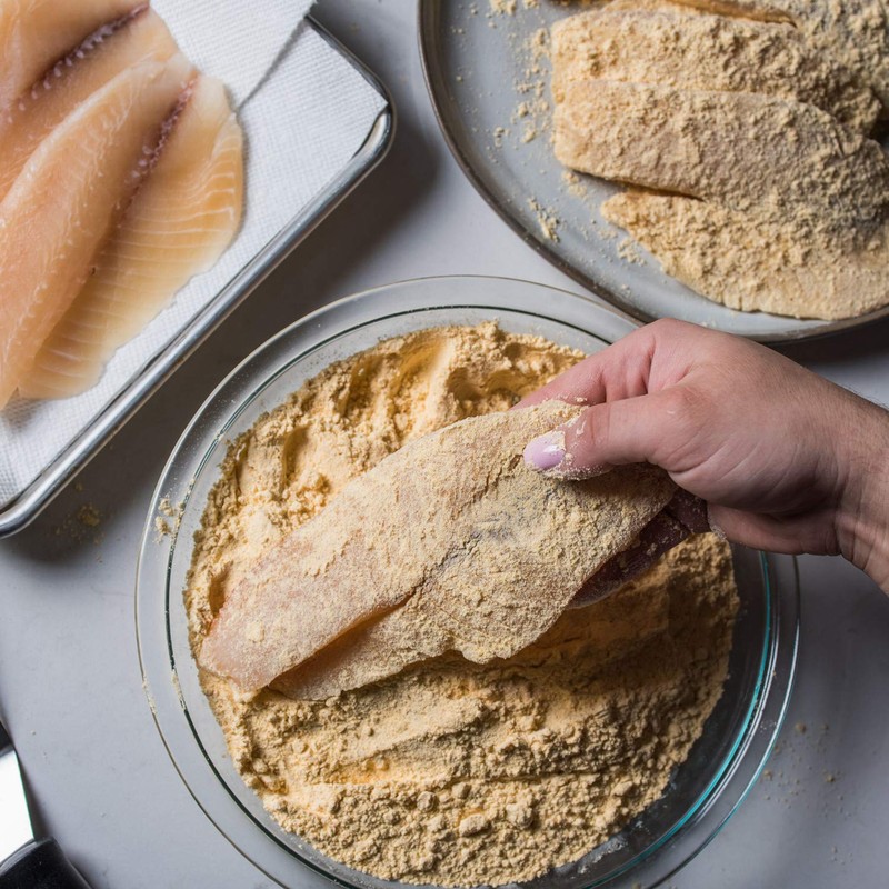 Zatarain's Seasoned Fish Fri Seafood Breading Mix, 10 Oz, 12