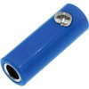 Banana Plug 2.6MM Socket Blue Bag of 5, Pack of