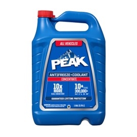 PEAK Concentrated Antifreeze and Coolant Universal Engine Protection 10 Year Perfo...