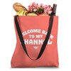 Welcome Back To My Channel Tote Bag