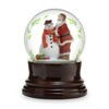 The San Francisco Music Box Company Musical Santa W/Snowman