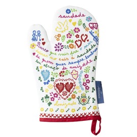 Sweetheart Handkerchief Viana Embroidery Oven Mitt (Viana)
