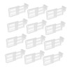 iplusmile 12Pcs Fridge Clip Partition for Refrigerator Side Door Divider