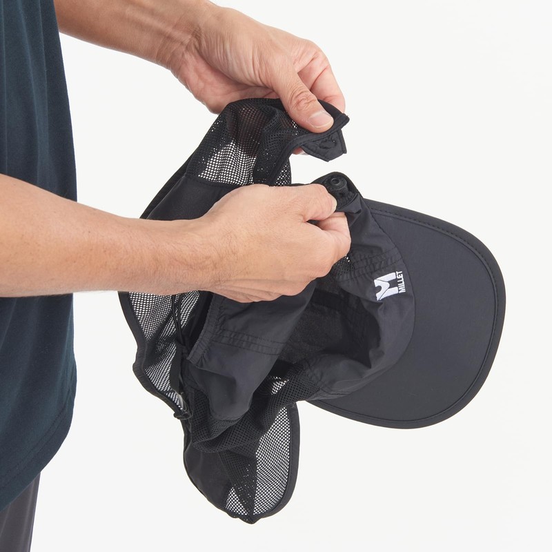 Millet MIV03235 Hat, Sunshade Mesh Cap, dark denim, Free size