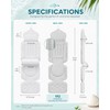 Full Body Bath Pillow for Tub, Inflatable Bathtub Pillow Mat