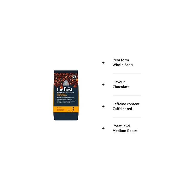 Morrisons The Best Colombian Coffee Beans, 227g