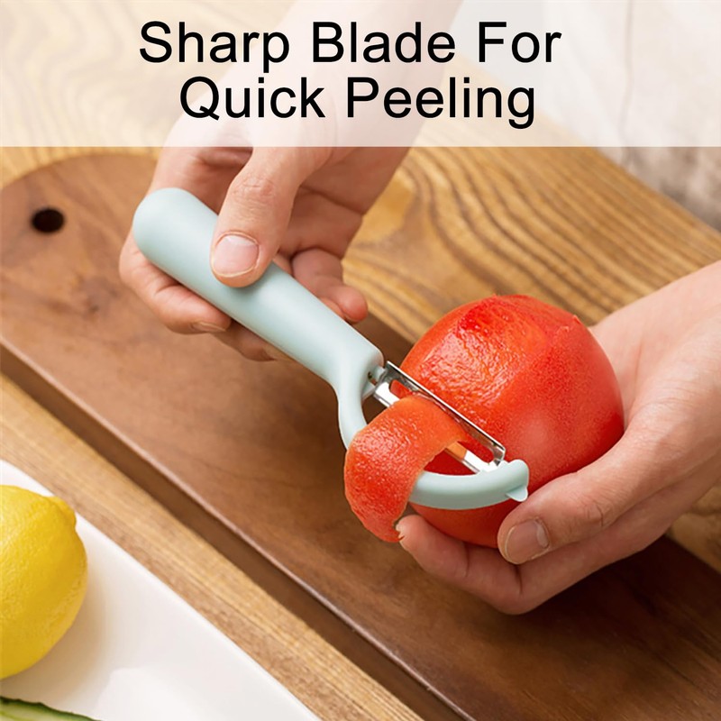 EUZUXU 6 Pcs Peeler Replacement Blade, Multifunctional Peeler, Fruit Peeler,