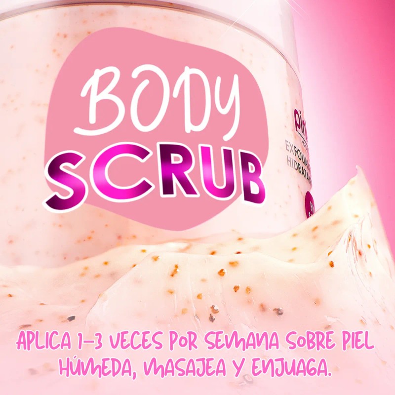 Body Scrub Exfoliante Corporal Hidratación De Piel Pink Up