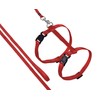 Flamingo Cat Harness with leash Ziggi Red 22-36cm 27-46cm 110cm