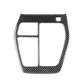 NVCNX Real Carbon Fiber for Toyota RAV4 2019-2025 2020 2021 2022 2023 2024 Hybrid Car Center Console Gear Shift Panel Cover Interior Trim Accessories Thick Overlay Sticker Decal 1PC