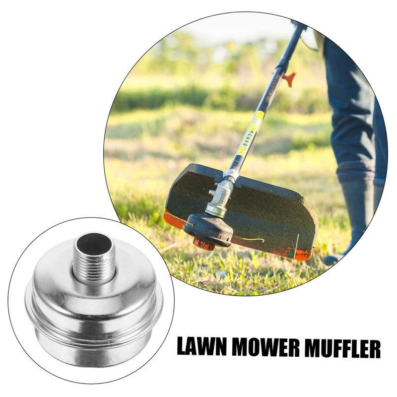 MERRYHAPY Engine Belt Muffler Quiet Muffler for Lawn Mowers Generators