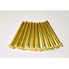 Pack of 10 Brass Electrical Screws 40mm X 3.50mm Brass(Gold)