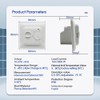 DollaTek Home Nonprogrammable Thermostats Electric Heating Manual Thermostat Underfloor Appliance